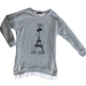 French Paris Love Sweatshirt
